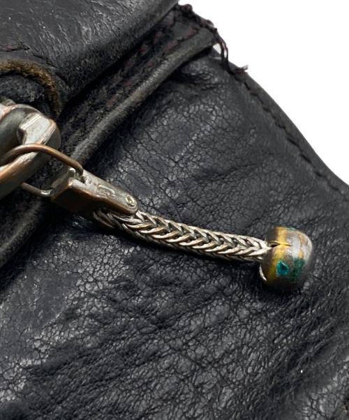 CHROME HEARTS（クロムハーツ）CHROME HEARTS (クロムハーツ) クロスボタン2ZIPウォレット ブラック サイズ:-の古着・服飾アイテム