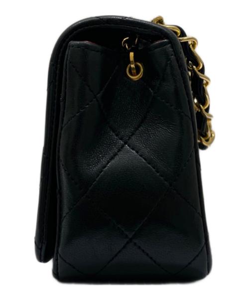 CHANEL（シャネル）CHANEL (シャネル) フルフラップチェーンショルダーバッグ ブラック サイズ:19の古着・服飾アイテム