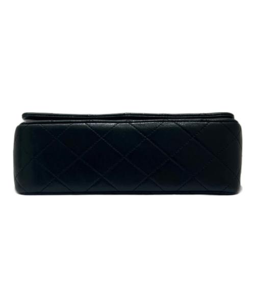 CHANEL（シャネル）CHANEL (シャネル) フルフラップチェーンショルダーバッグ ブラック サイズ:19の古着・服飾アイテム