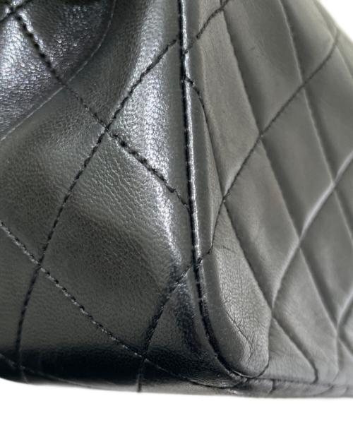 CHANEL（シャネル）CHANEL (シャネル) フルフラップチェーンショルダーバッグ ブラック サイズ:19の古着・服飾アイテム