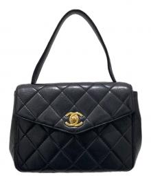 CHANEL（シャネル）の古着「トップハンドルハンドバッグ」｜ブラック