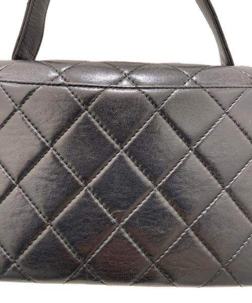 CHANEL（シャネル）CHANEL (シャネル) トップハンドルハンドバッグ ブラックの古着・服飾アイテム