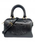 CELINEセリーヌ）の古着「スモール ボストンバッグ」｜ブラック