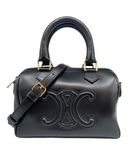 CELINE（セリーヌ）CELINE (セリーヌ) スモール ボストンバッグ ブラック サイズ:スモール/SMALLの古着・服飾アイテム
