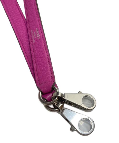 HERMES（エルメス）HERMES (エルメス) ケリー28 内縫い/シルバー金具/ピンク系/C刻印:2018年製 ピンク系 サイズ:28の古着・服飾アイテム
