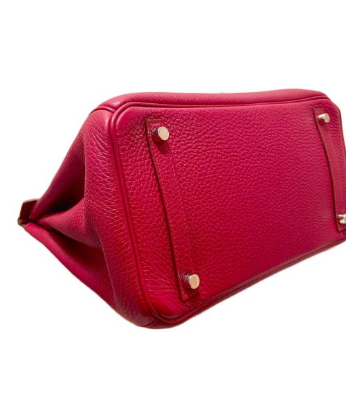 HERMES（エルメス）HERMES (エルメス) バーキン30/シルバー金具/トゴ/レッド系/□O刻印 レッド系 サイズ:30の古着・服飾アイテム