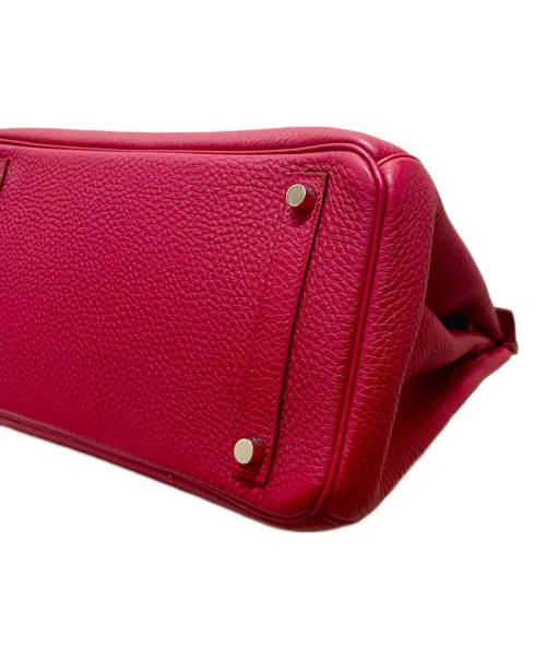 HERMES（エルメス）HERMES (エルメス) バーキン30/シルバー金具/トゴ/レッド系/□O刻印 レッド系 サイズ:30の古着・服飾アイテム