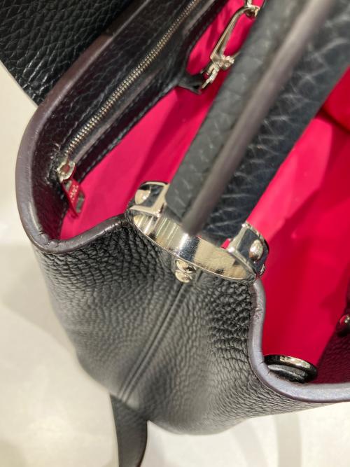 LOUIS VUITTON（ルイ ヴィトン）LOUIS VUITTON (ルイ ヴィトン) カプシーヌBB/ショルダーバッグ ブラック サイズ:BBの古着・服飾アイテム