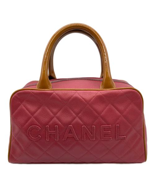 CHANEL（シャネル）CHANEL (シャネル) Boston Bag / Duffel Bag/ボストンバッグ ショッキングピンクの古着・服飾アイテム