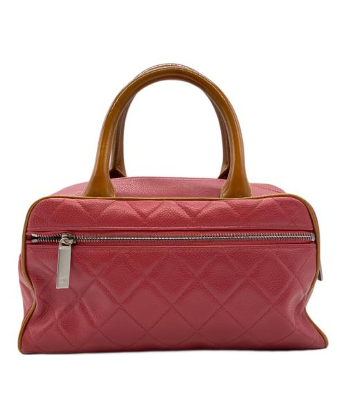 CHANEL（シャネル）CHANEL (シャネル) Boston Bag / Duffel Bag/ボストンバッグ ショッキングピンクの古着・服飾アイテム