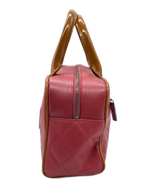 CHANEL（シャネル）CHANEL (シャネル) Boston Bag / Duffel Bag/ボストンバッグ ショッキングピンクの古着・服飾アイテム