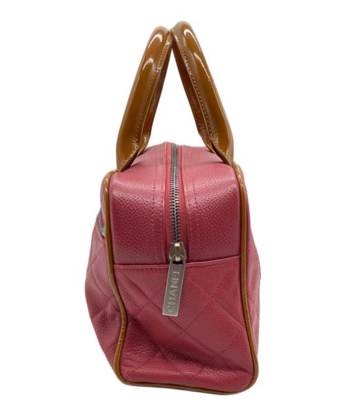 CHANEL（シャネル）CHANEL (シャネル) Boston Bag / Duffel Bag/ボストンバッグ ショッキングピンクの古着・服飾アイテム