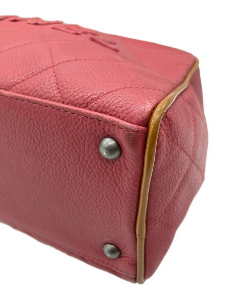 CHANEL（シャネル）CHANEL (シャネル) Boston Bag / Duffel Bag/ボストンバッグ ショッキングピンクの古着・服飾アイテム