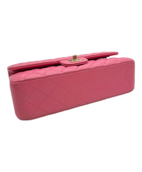CHANEL（シャネル）CHANEL (シャネル) マトラッセ25/ダブルフラップチェーンショルダーバッグ ピンク サイズ:25の古着・服飾アイテム
