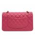 CHANEL (シャネル) マトラッセ25/ダブルフラップチェーンショルダーバッグ ピンク サイズ:25：960000円