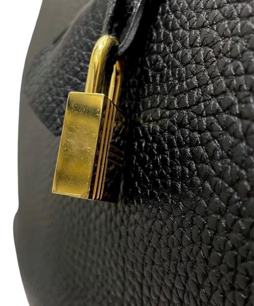 HERMES（エルメス）HERMES (エルメス) バーキン35/ゴールド金具/トゴ/ブラック/▢P刻印 ブラック×ゴールド金具 サイズ:35の古着・服飾アイテム