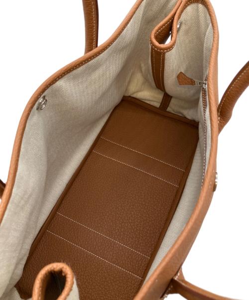 HERMES（エルメス）HERMES (エルメス) ガーデンパーティPM/ゴールド/ネゴンダ/U刻印:2022年製 ゴールド サイズ:PMの古着・服飾アイテム