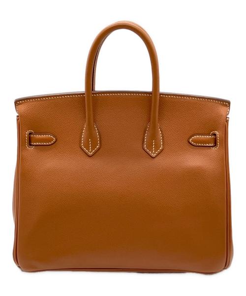 HERMES（エルメス）HERMES (エルメス) バーキン25/シルバー金具/ヴォーエプソン/ブリック/□I刻印:2005年製 ブリック サイズ:25の古着・服飾アイテム