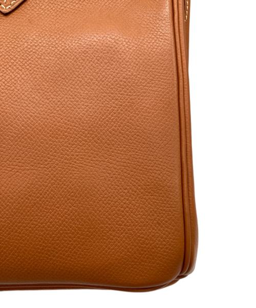 HERMES（エルメス）HERMES (エルメス) バーキン25/シルバー金具/ヴォーエプソン/ブリック/□I刻印:2005年製 ブリック サイズ:25の古着・服飾アイテム