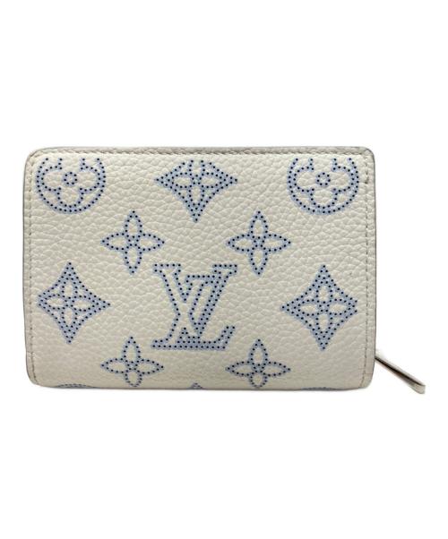 LOUIS VUITTON（ルイ ヴィトン）LOUIS VUITTON (ルイ ヴィトン) マヒナ ポルトフォイユ・クレア オフホワイトの古着・服飾アイテム