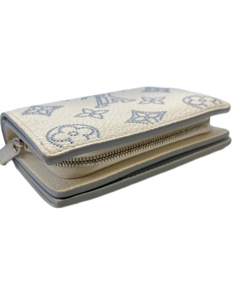 LOUIS VUITTON（ルイ ヴィトン）LOUIS VUITTON (ルイ ヴィトン) マヒナ ポルトフォイユ・クレア オフホワイトの古着・服飾アイテム