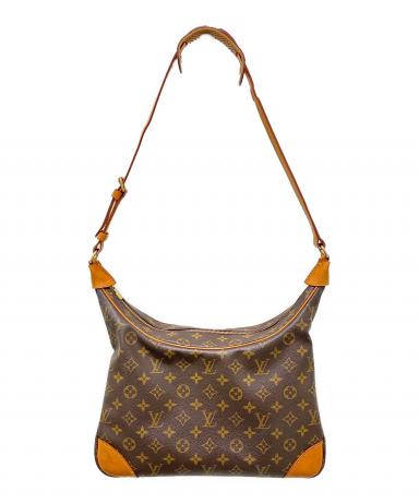 本物 ルイヴィトン LOUIS VUITTON LV ブローニュ 35 モノグラム ショルダーバッグ ブラウン M51260 Boulogne ビトン バッグ 中古 LOUIS VUITTON - 本物 ルイヴィトン LOUIS VUITTON LV ブローニュ 35