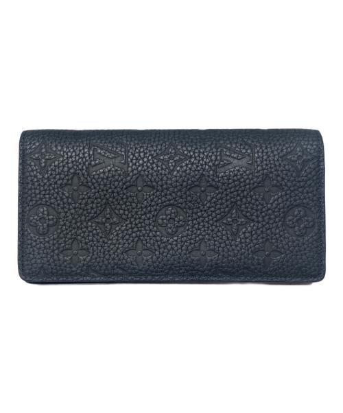 LOUIS VUITTON（ルイ ヴィトン）LOUIS VUITTON (ルイ ヴィトン) Louis Vuitton Brazza Wallet/ポルトフォイユ ブラザ モノグラムトリヨン ブラックの古着・服飾アイテム