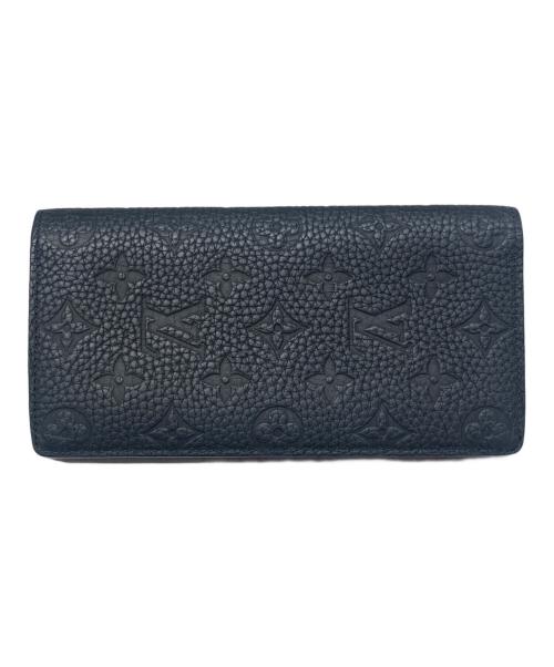 LOUIS VUITTON（ルイ ヴィトン）LOUIS VUITTON (ルイ ヴィトン) Louis Vuitton Brazza Wallet/ポルトフォイユ ブラザ モノグラムトリヨン ブラックの古着・服飾アイテム