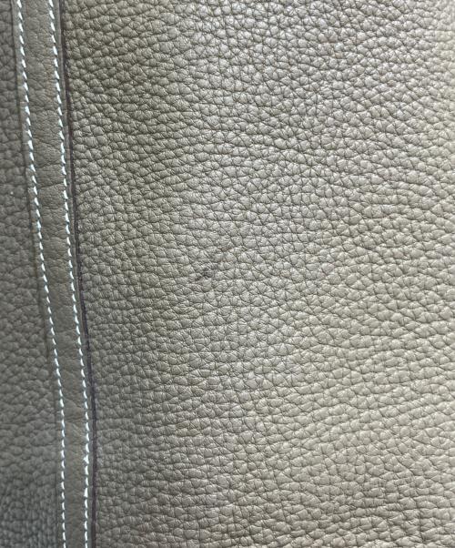 HERMES（エルメス）HERMES (エルメス) ガーデンパーティPM/エトゥープ/ネゴンダ/ハンドバッグ/C刻印:2018年製 エトゥープ サイズ:PMの古着・服飾アイテム