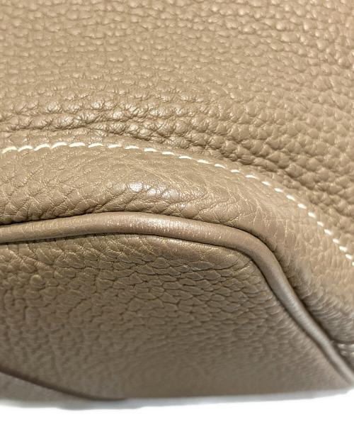 HERMES（エルメス）HERMES (エルメス) ガーデンパーティPM/エトゥープ/ネゴンダ/ハンドバッグ/C刻印:2018年製 エトゥープ サイズ:PMの古着・服飾アイテム