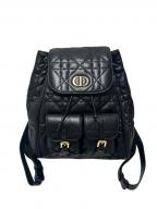 Christian Diorクリスチャン ディオール）の古着「カロバックパックミディアム/M6301UNOZ_M900」｜ブラック