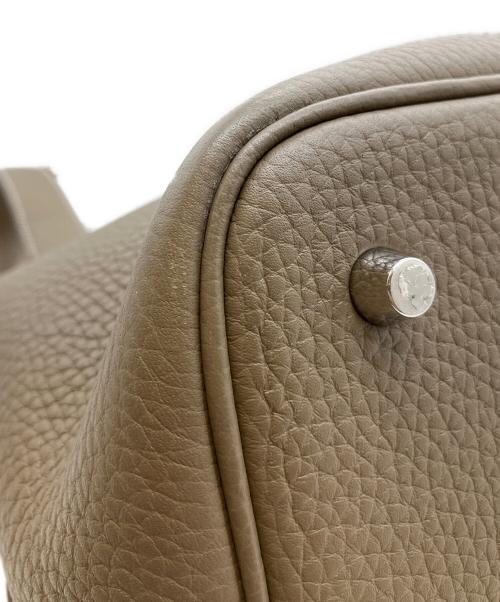 HERMES（エルメス）HERMES (エルメス) ピコタンロックMM/エトゥープ/ハンドバッグ/Ｗ刻印:2024年製 エトゥープ サイズ:MMの古着・服飾アイテム