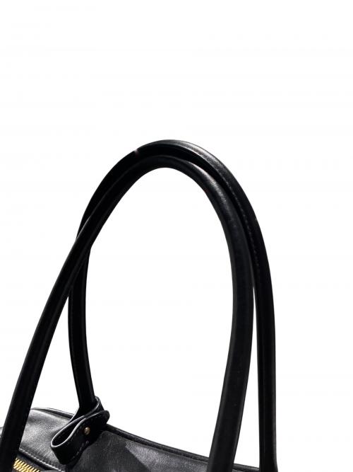 MIU MIU（ミュウミュウ）MIU MIU (ミュウミュウ) レザーボーバッグ ブラック サイズ:-の古着・服飾アイテム