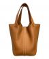 HERMES (エルメス) ピコタンロックPM/ハンドバッグ ゴールド/シルバー金具 サイズ:PM：600000円