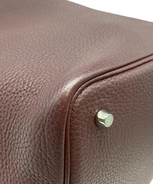 HERMES（エルメス）HERMES (エルメス) ピコタンロックMM/ハンドバッグ ボルドー系 サイズ:MMの古着・服飾アイテム