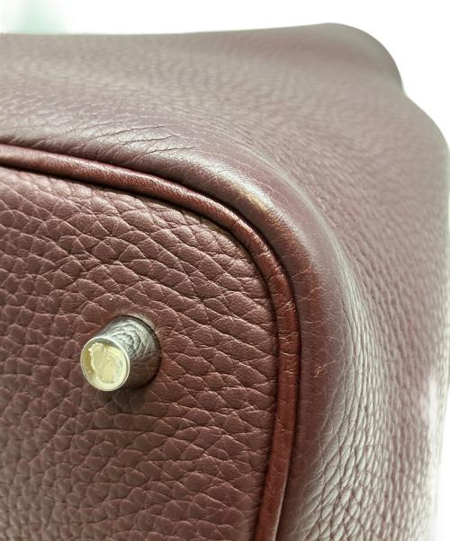 HERMES（エルメス）HERMES (エルメス) ピコタンロックMM/ハンドバッグ ボルドー系 サイズ:MMの古着・服飾アイテム