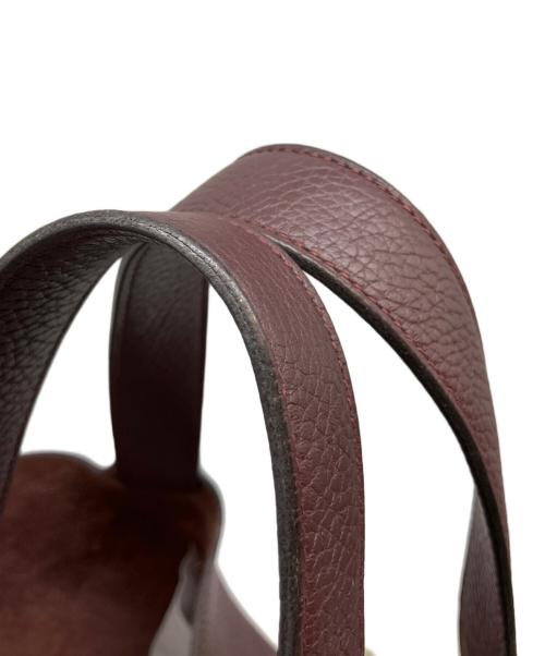 HERMES（エルメス）HERMES (エルメス) ピコタンロックMM/ハンドバッグ ボルドー系 サイズ:MMの古着・服飾アイテム