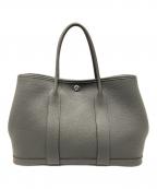 HERMESエルメス）の古着「ガーデンパーティTPM/エトゥープ/ネゴンダ/シルバー金具/U刻印:2022年製」｜エタン