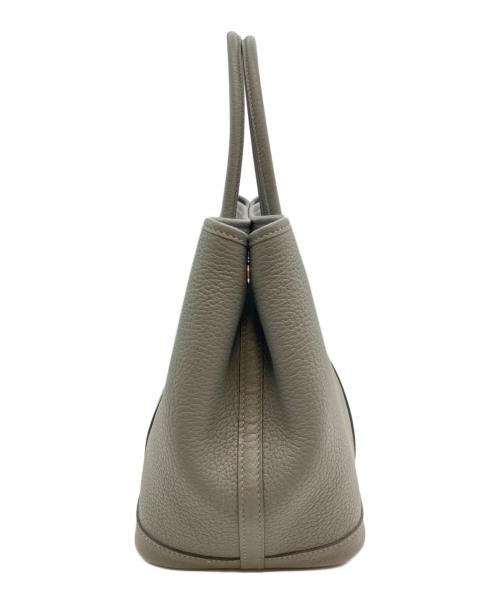 HERMES（エルメス）HERMES (エルメス) ガーデンパーティTPM/エトゥープ/ネゴンダ/シルバー金具/U刻印:2022年製 エタン サイズ:TPMの古着・服飾アイテム