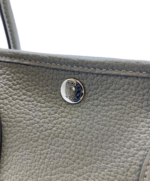 HERMES（エルメス）HERMES (エルメス) ガーデンパーティTPM/エトゥープ/ネゴンダ/シルバー金具/U刻印:2022年製 エタン サイズ:TPMの古着・服飾アイテム