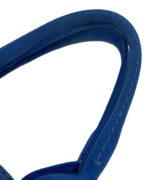 PRADA（プラダ）PRADA (プラダ) カナパ トートバッグ/ハンドバッグ ブルー サイズ:Mの古着・服飾アイテム