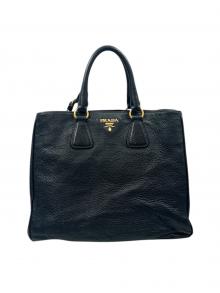 PRADA（プラダ）の古着「ヴィッテロダイノトートバッグ」｜ブラック