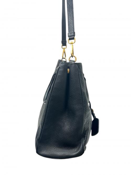 PRADA（プラダ）PRADA (プラダ) ヴィッテロダイノトートバッグ ブラック サイズ:-の古着・服飾アイテム