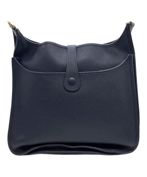 HERMES（エルメス）HERMES (エルメス) エブリン3 PM/ブルーニュイ/ゴールド金具/トリヨンクレマンス/D刻印:2019年製 ブルー×ネイビー サイズ:PMの古着・服飾アイテム