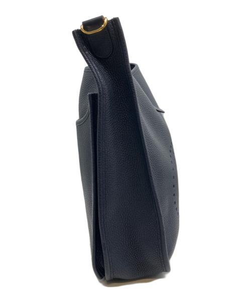 HERMES（エルメス）HERMES (エルメス) エブリン3 PM/ブルーニュイ/ゴールド金具/トリヨンクレマンス/D刻印:2019年製 ブルー×ネイビー サイズ:PMの古着・服飾アイテム