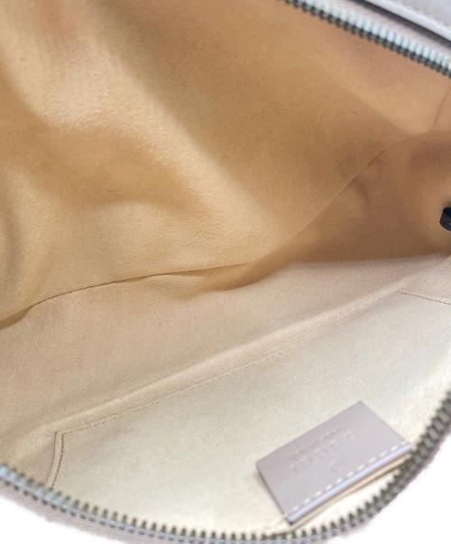 GUCCI（グッチ）GUCCI (グッチ) GGマーモントカメラバッグ ピンクベージュの古着・服飾アイテム