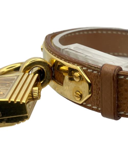 HERMES（エルメス）HERMES (エルメス) ケリーウォッチ　クォーツ　KE1.201 ゴールド文字盤 サイズ:-の古着・服飾アイテム