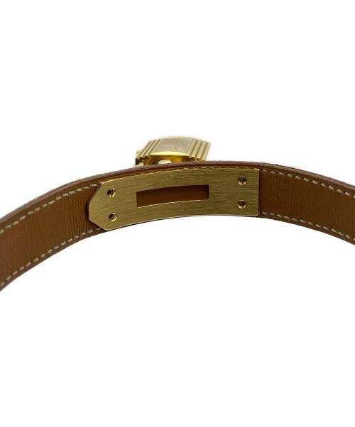 HERMES（エルメス）HERMES (エルメス) ケリーウォッチ　クォーツ　KE1.201 ゴールド文字盤 サイズ:-の古着・服飾アイテム