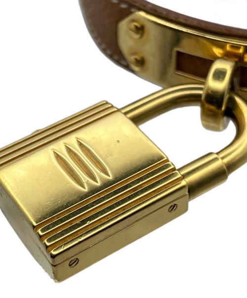 HERMES（エルメス）HERMES (エルメス) ケリーウォッチ　クォーツ　KE1.201 ゴールド文字盤 サイズ:-の古着・服飾アイテム