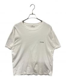 CELINE（セリーヌ）の古着「ロゴプリントTシャツ」｜ホワイト